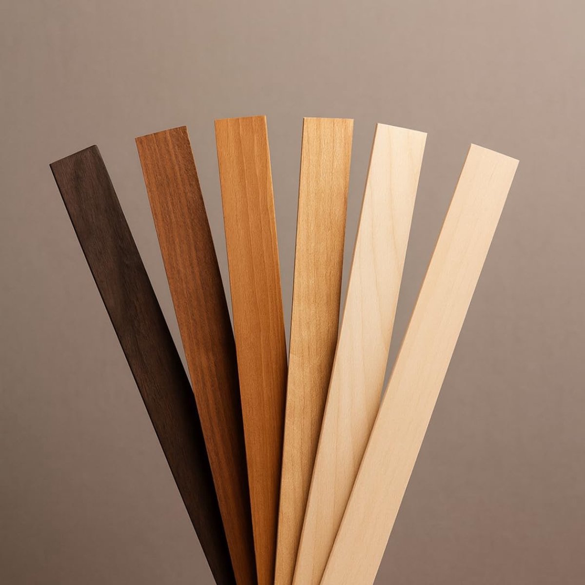 Houten stokjes voor knutselwerk, gemengde kleuren, siliconen (32 x 2,5 cm), verpakkingen (25/50/100) (gemengde kleuren, 25)