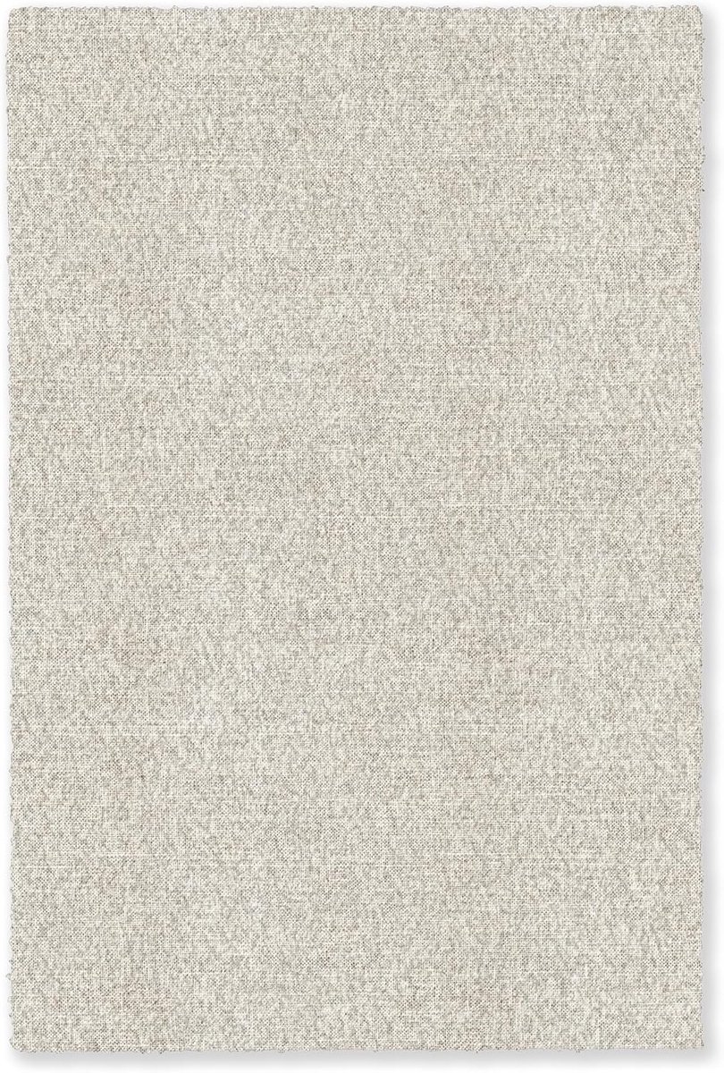 Vloerkleed Rechthoekig 150x230 cm Carpet Rug Woonkamer Slaapkamer Keuken Tapijt Kleurrijk Modern Antislip Geluidsabsorberend XXL Linnen - Textuur - Beige
