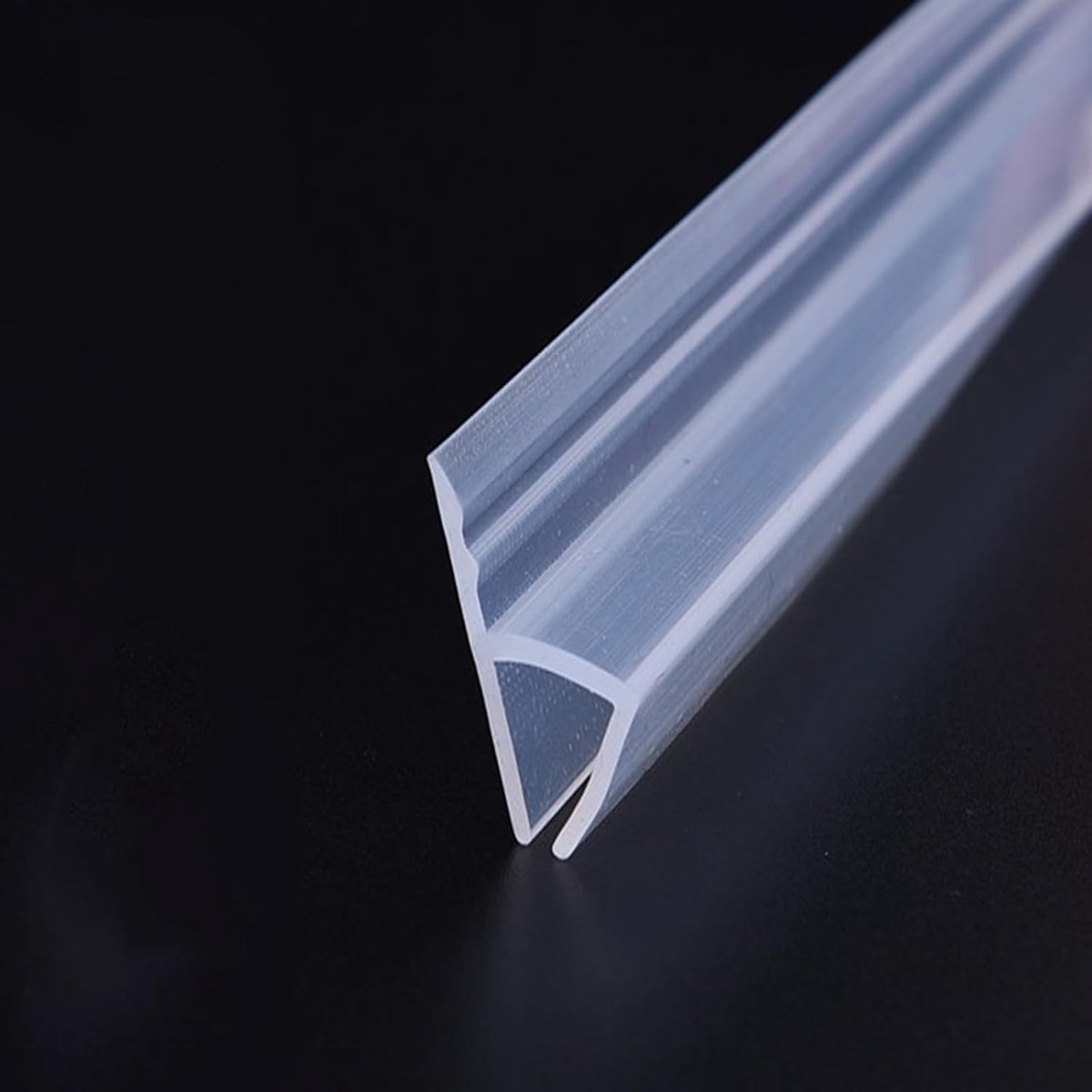 200 cm, H douchedeurafdichting voor 10 mm, douchedeurafdichting, rubberen reserveafdichting, waterafstotende douche, glazen deur (H - 10 mm)