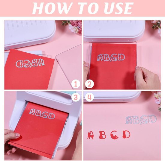 Kat Alfabet Snijden Dies voor DIY Scrapbooking Metalen Kat Letter Snij Dies Artiest Snijmal voor Kaarten Maken Embossing Fotoalbum Ambachten Decor — afbeelding 4