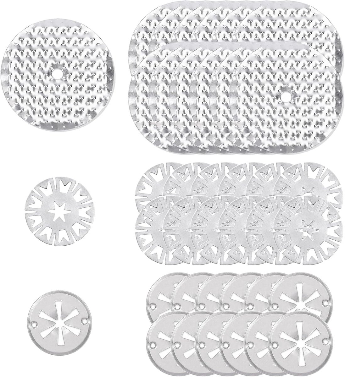 Reparatieset voor auto-thermoschild 36-delig - metalen constructie - voor onderhoud voertuigen - SnelShoppen