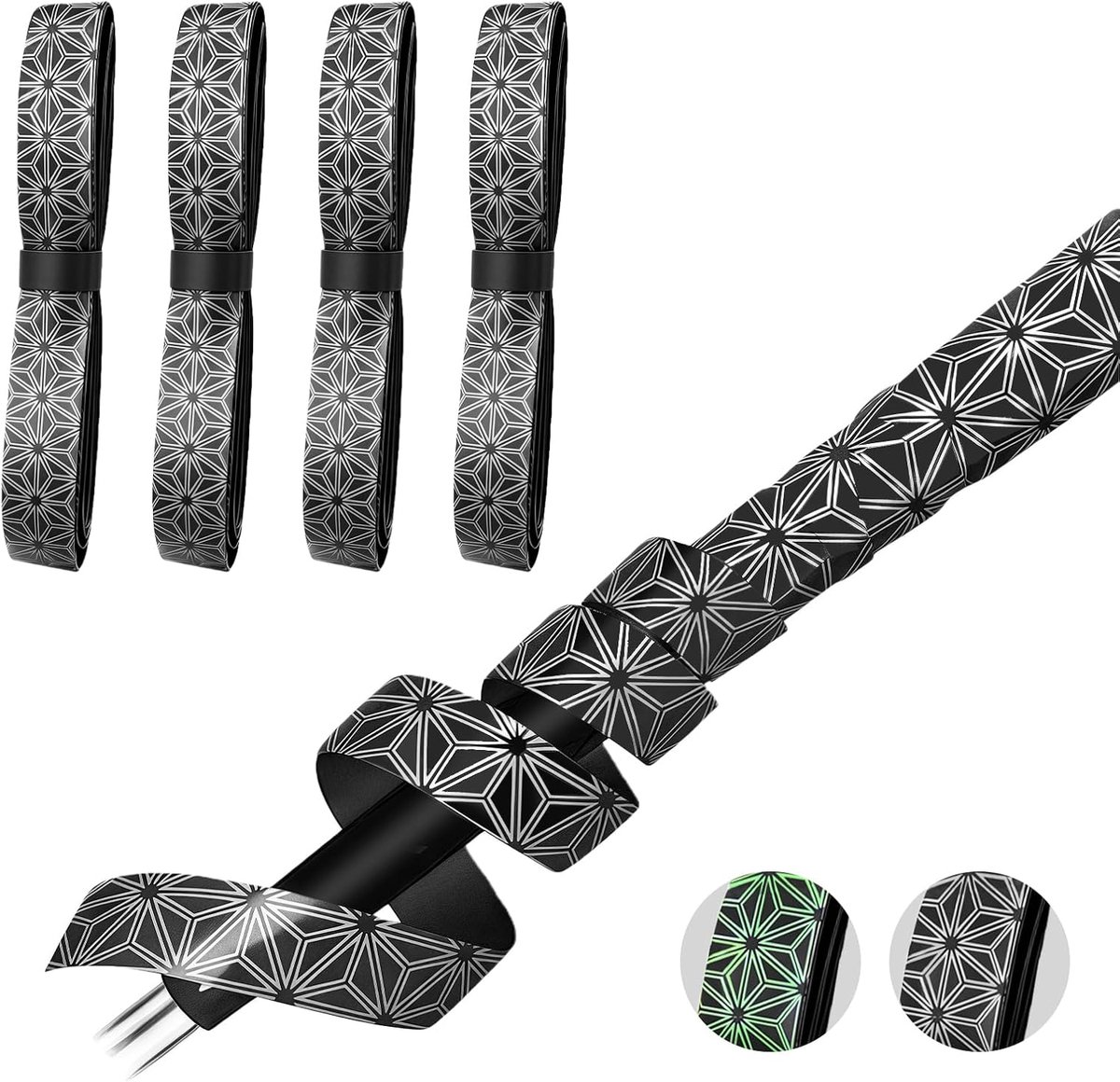Golf Grip Tape 4 Stuks - PU Outdoor Grip Tape - Comfortabel en duurzaam - Eenvoudig aan te brengen - SnelShoppen