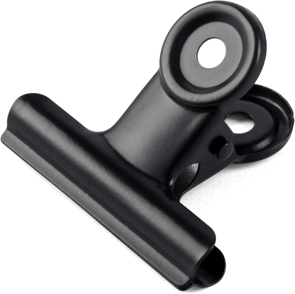 Grote Bulldog Clips - Metaal Klemmen - Documenten Organiseren - Sterke Klemkracht - 10 Stuks 90mm - Zwart