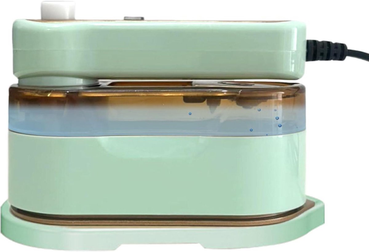 Handstoomapparaat - Draagbare Stomer - Kleding Strijken - 180 Graden Draaibaar Handvat - 150 ml Reservoir - Groen