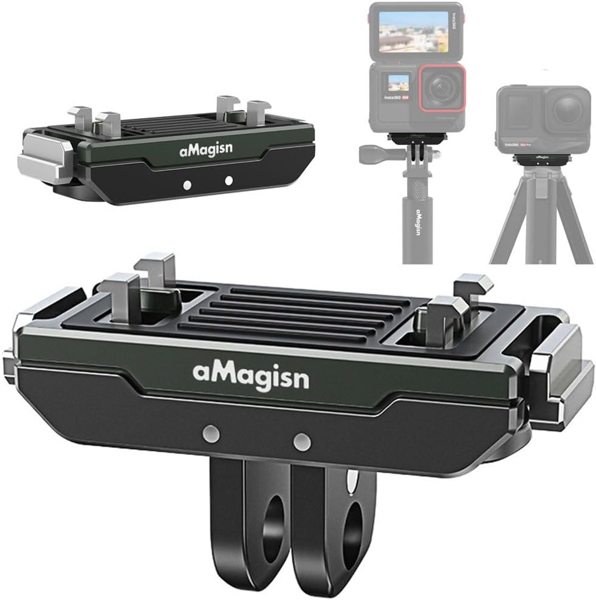 Magnetische snelwisseladapter - voor Insta360 Ace Pro 2/X5/X4 Air - magnetische montage - SnelShoppen