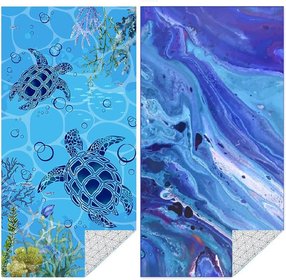 Strandlaken XXL 180 x 80cm - Microfiber - Sneldrogend - Perfect voor zwembad en strand - SnelShoppen