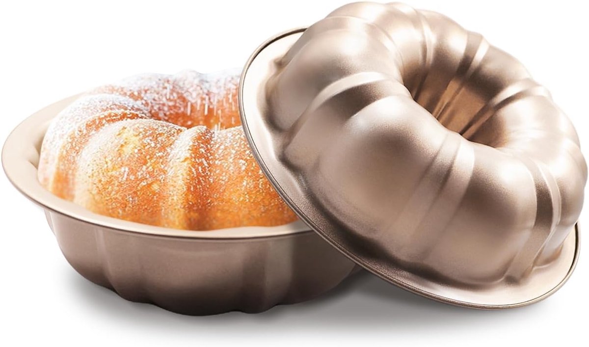 Ronde cakevorm 23,5 cm - carbon staal - anti-aanbaklaag - perfect voor bakken - ShopVlot
