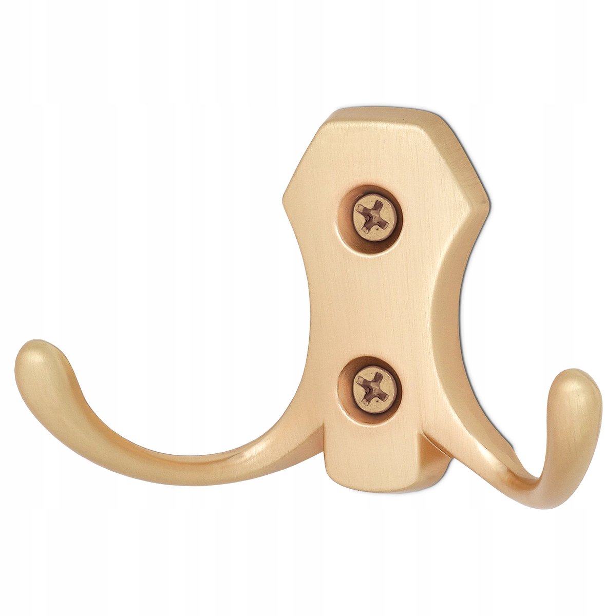 Gouden Wandkapstokhanger - Retro Stijl