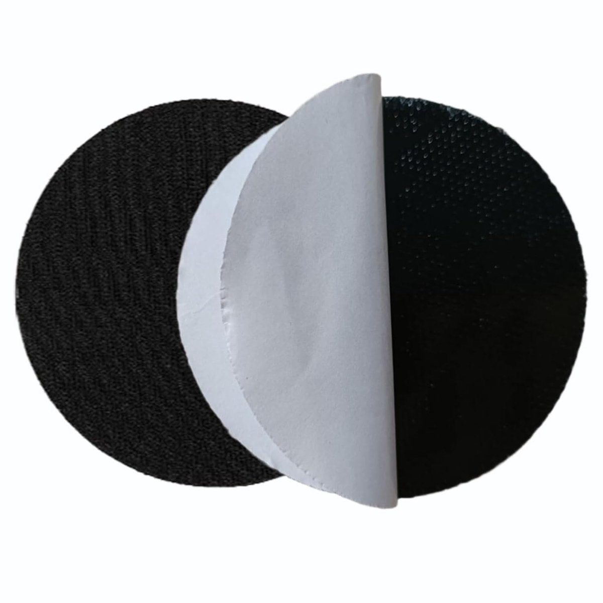 SnelShoppen - 2Pcs Zelfklevende Schuurdiscs 125mm Polijstschijven 5 Inch Schuurschijven met Hechting voor Hout, Metaal en Kunststof