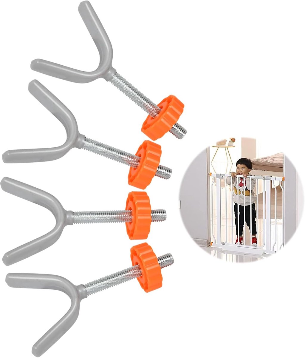 Y-vormige traphekg screws - M10 spindelschroeven - Hoogwaardige staal en PVC - SnelShoppen