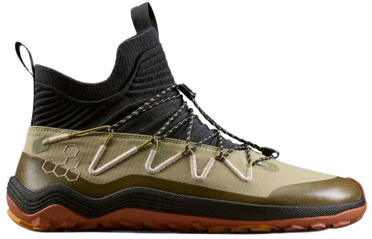 Vivobarefoot Primus Trail Flow Mid Barefoot Trailschoenen Groen EU 41 Man