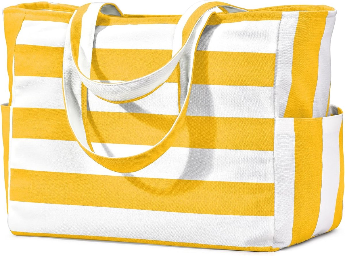 strandtas XXL - grote schoudertas - multifunctioneel - ideaal voor gezinsuitjes - SnelShoppen