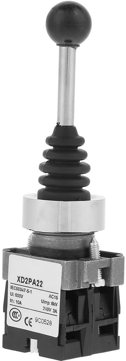 Joystick Moment Switch 2NO - 2-positie - Voorzien van veerretour - Geschikt voor veelzijdig gebruik - SnelShoppen