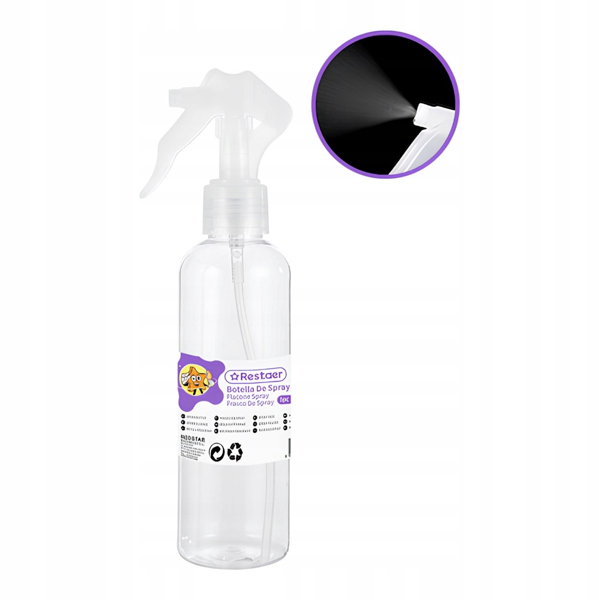 Plastic sprayfles van 250 ml - Cosmetische verstuiver