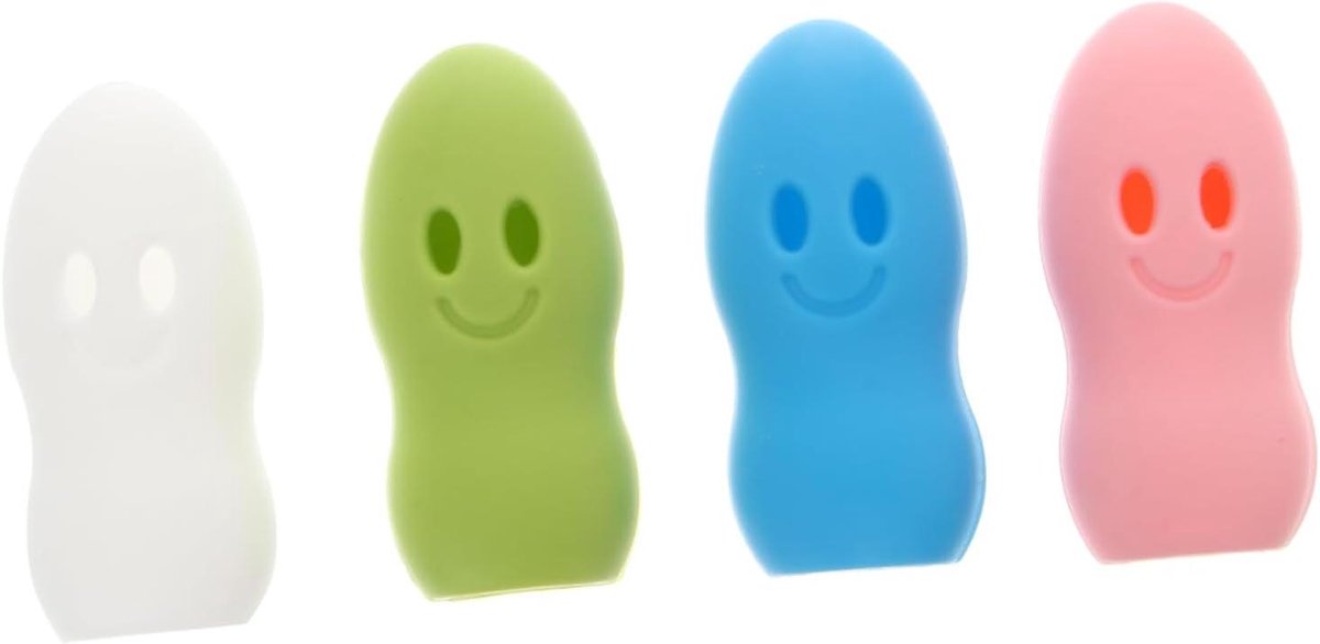 Tandenborstel Hoesjes - Beschermhoesjes Tandenborstel - Hygiënisch Opbergen - Verstelbare Siliconen - 4 stuks - Willekeurig