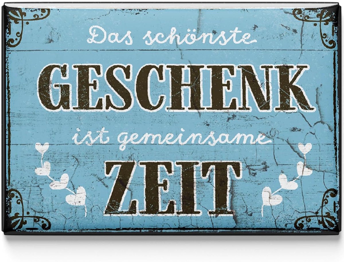 Fridge magnets grappig 8 x 5.5 cm - retro ontwerp - leuke teksten - vrolijk voor je keuken - ShopVlot