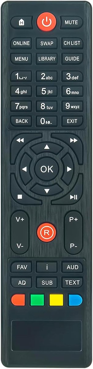 Afstandsbediening R03SX2 - Compatibel met Goodmans HD Digital TV Recorder - Eenvoudig te gebruiken - ShopVlot