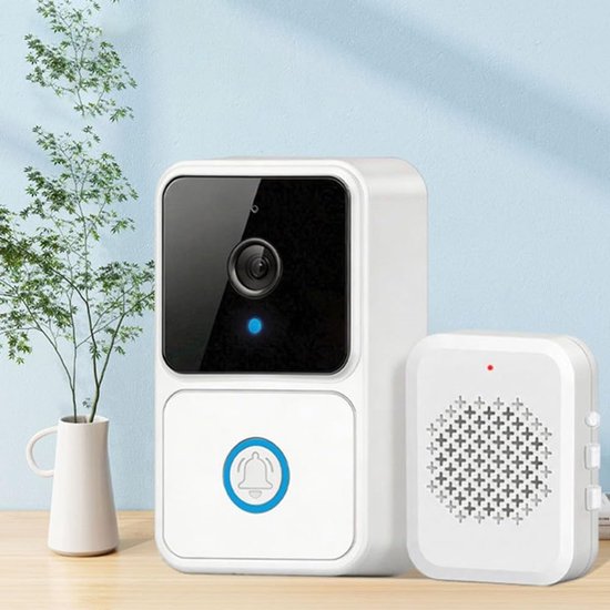 Video Deurbel - Slimme Deurbel Camera - Huisbeveiliging - Twee-weg Audio - Compact Ontwerp - Zwart — afbeelding 3
