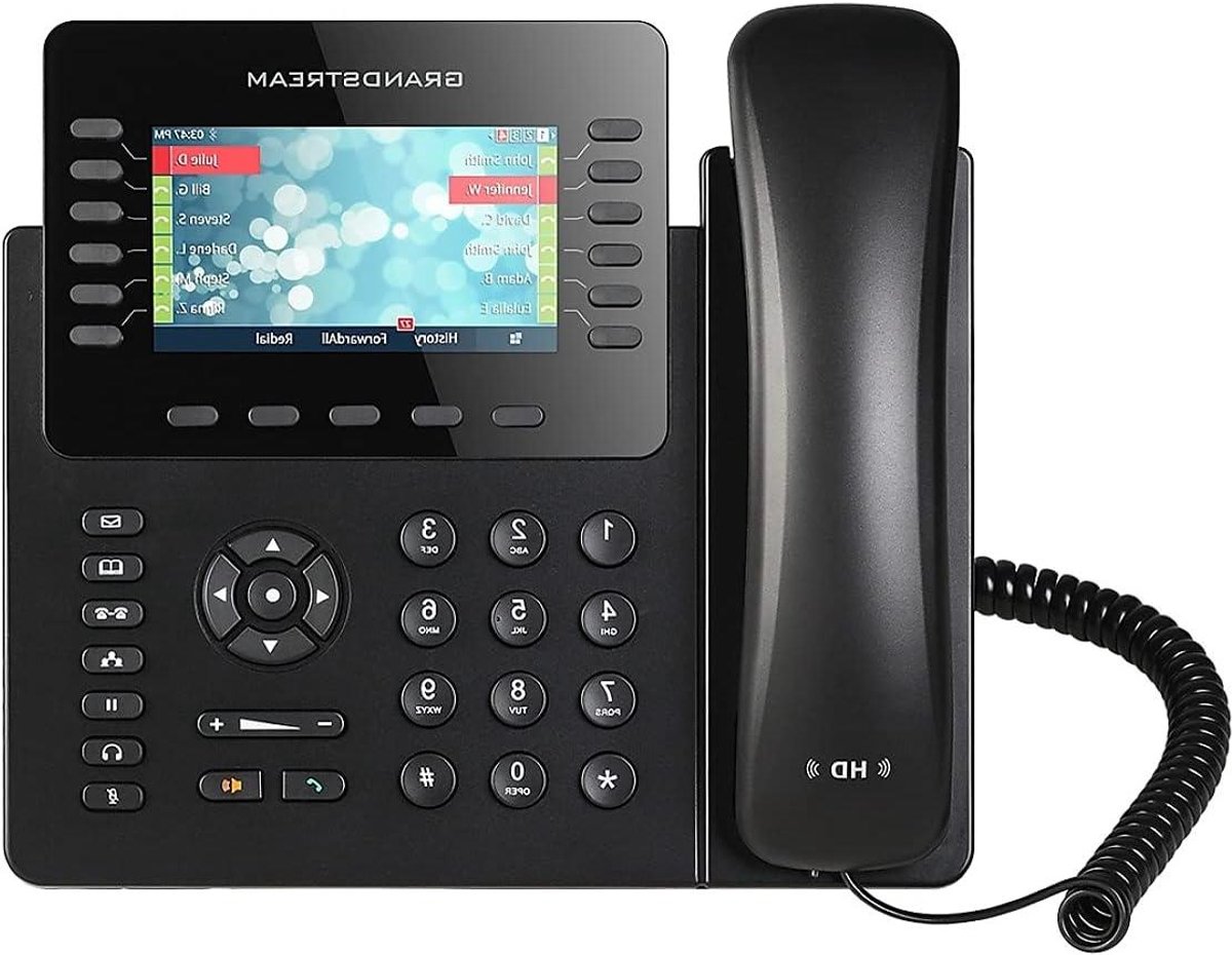 IP Telefoon - Zakelijk Telefoon - Zakelijke Communicatie - HD Audio - Gigabit Poorten - Zwart