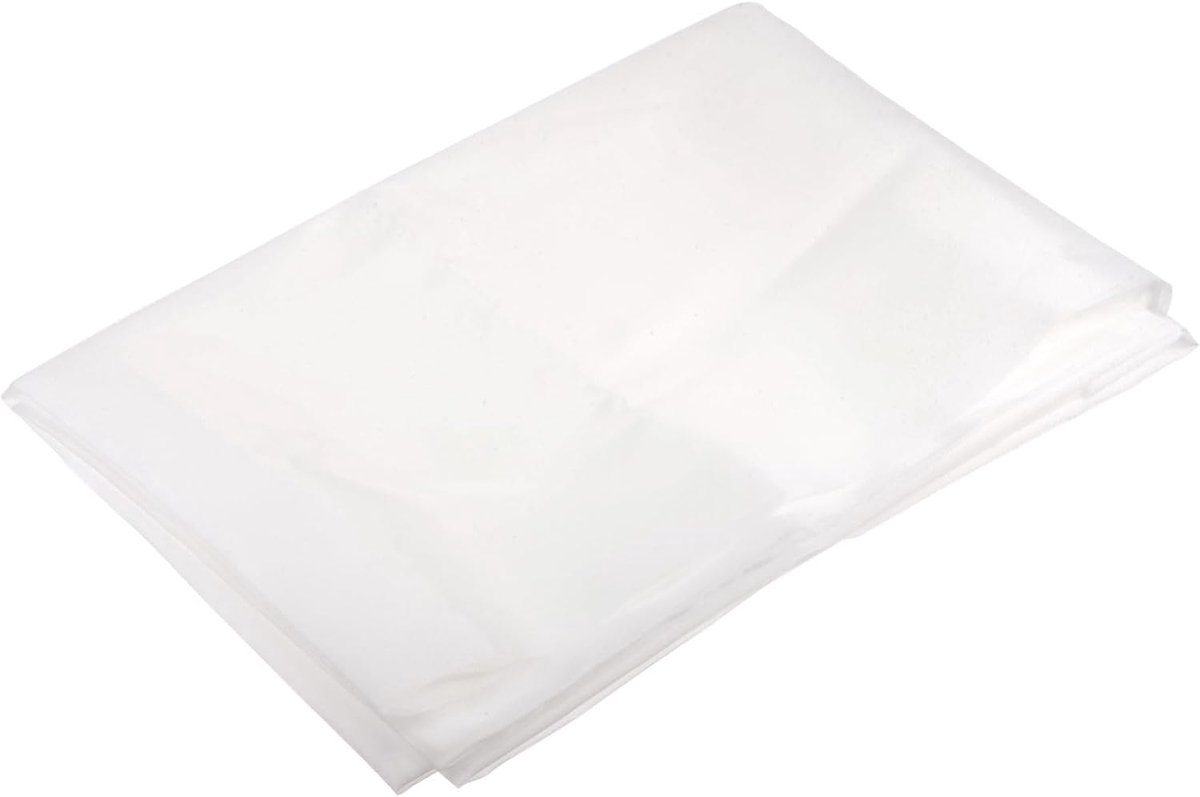 Sourcing map 50 micron nylon mesh filter geweven netfilterdoek voor schilderen huisbruiden (99 "x50")