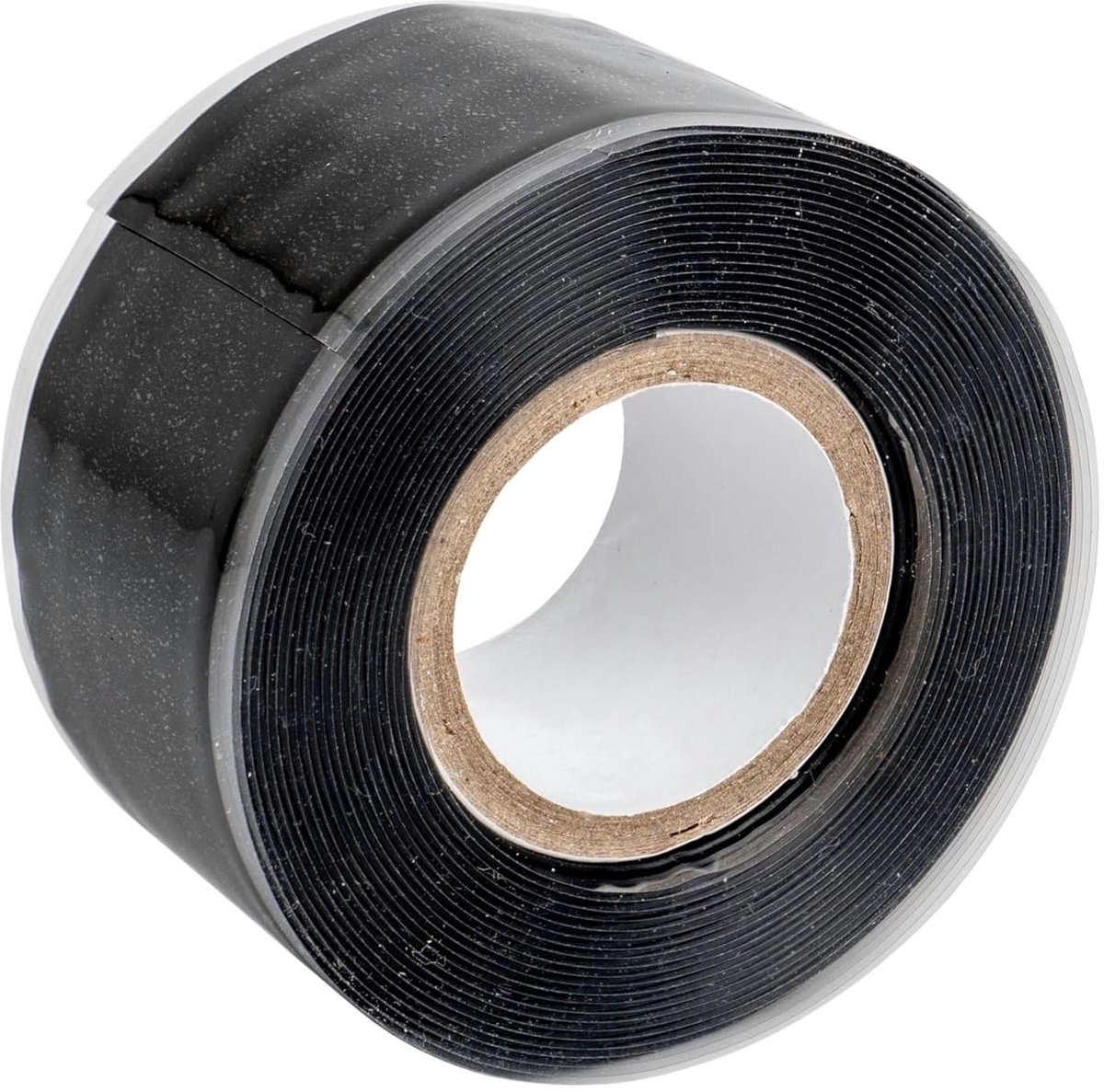 siliconen afdichtband, 3 meter, zwart, 25 mm breed, isolatietape, universel isolatietape voor kabels