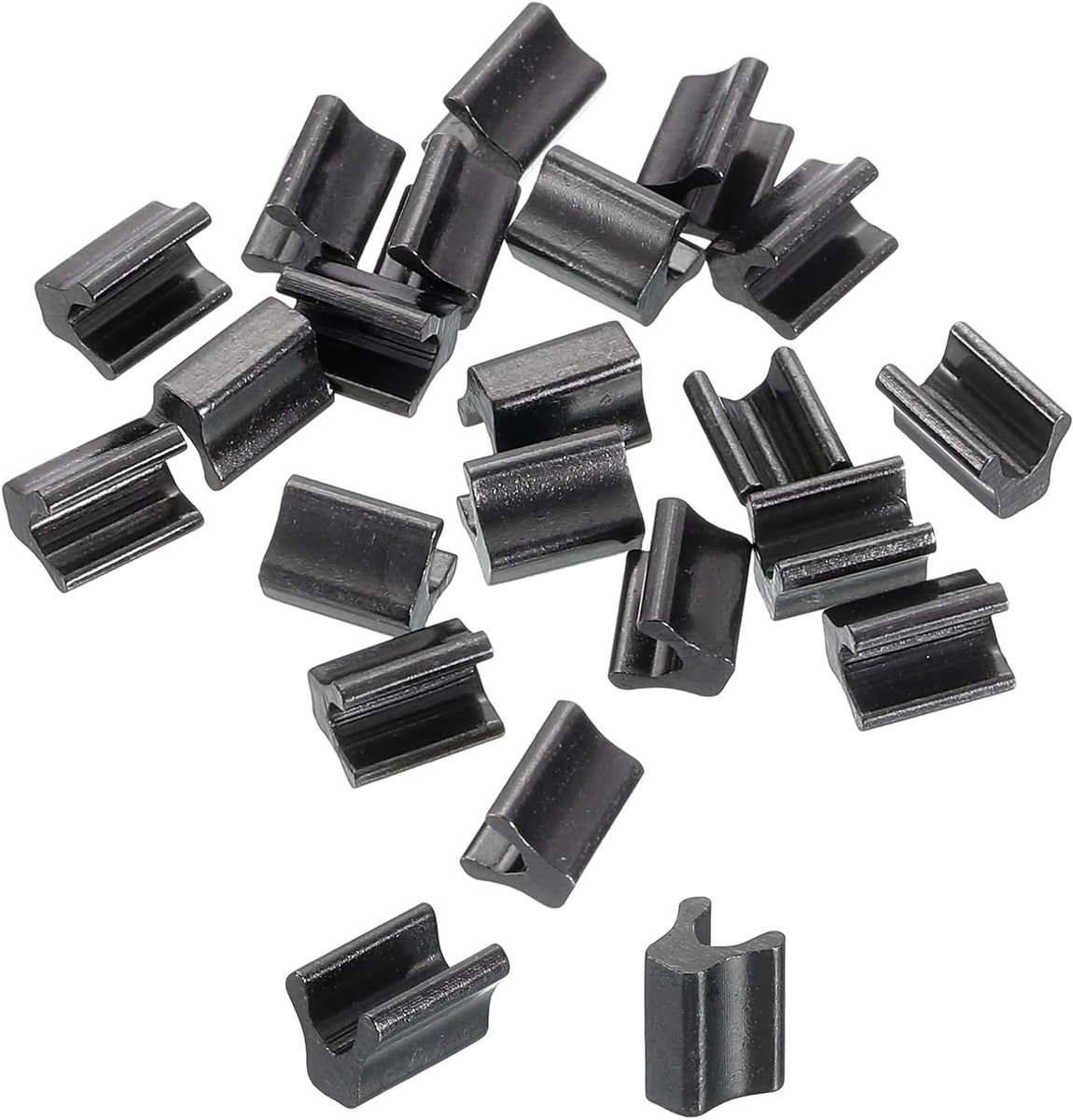 40 stuks ritssluitingreparatieset, #8 topstopper, eindstuk, ritssluitingschuiver, vervanging voor tas, mantel, jas, doe-het-zelf naaien, vervanging, metallic zwart