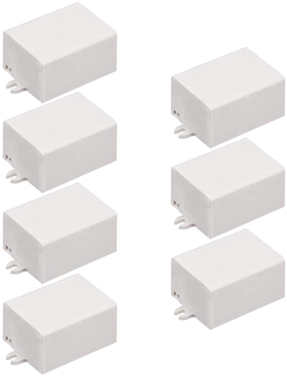 Sourcing map 10 stuks Elektronisch DIY aansluitdoos behuizing kunststof 60 x 36 x 17 mm, 46 * 35 * 24 7pcs, 1