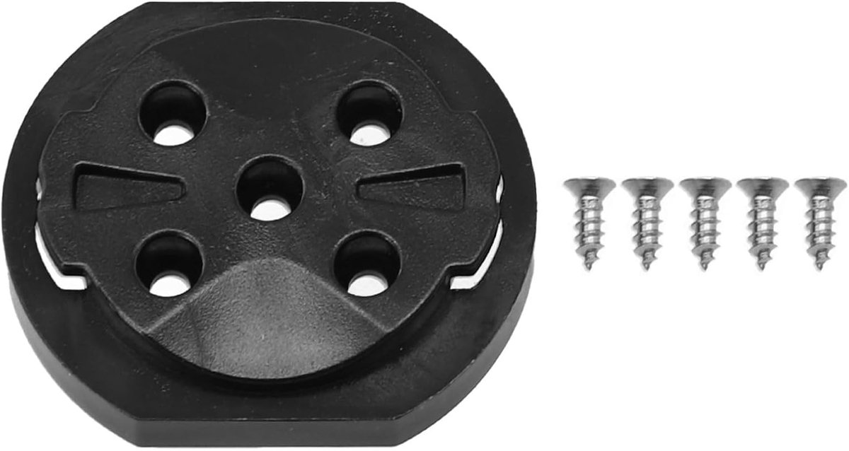 Fietsen Computer Beugel Mount, Nylon Zwarte Fiets Computer Vervanging Vaste Base Mount Voor Garmin Voor Bryton Fietsonderdelen