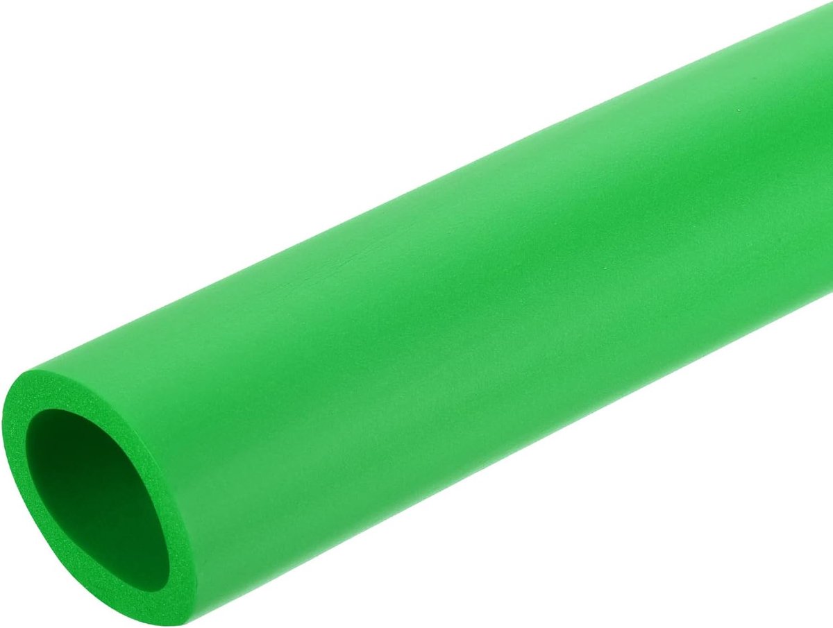 Isolatie schuim, diameter 25 mm isolatiedikte 5 mm verwarmingsbuisbekleding voor fitnessapparatuur, buizen, handgrepen (Groen)