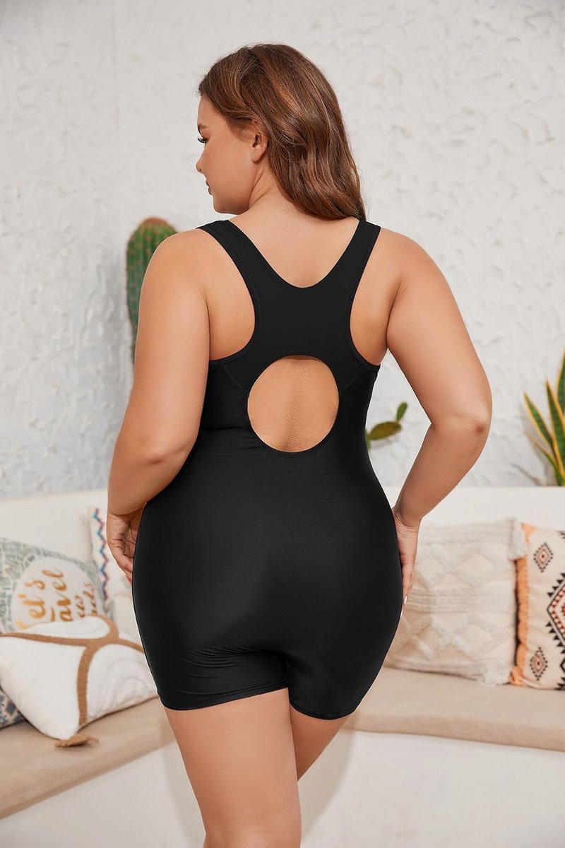 Badpak Dames Grote Maat Racerback Badpak Dames Sport Badpak Dames Grote Maat