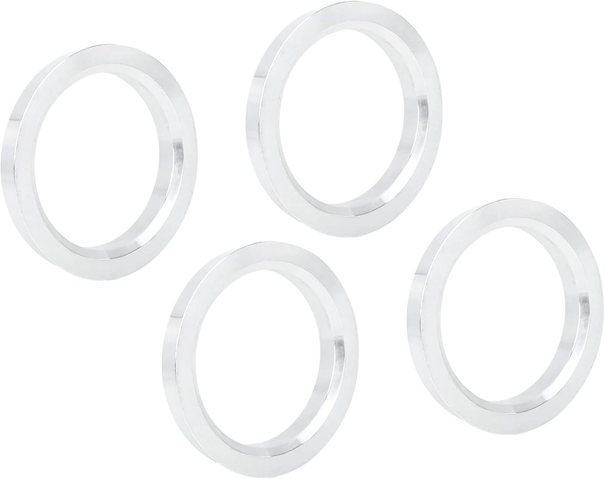 Hub Centric Rings 72,6 tot 57,1 mm aluminiumlegering (set van 4)