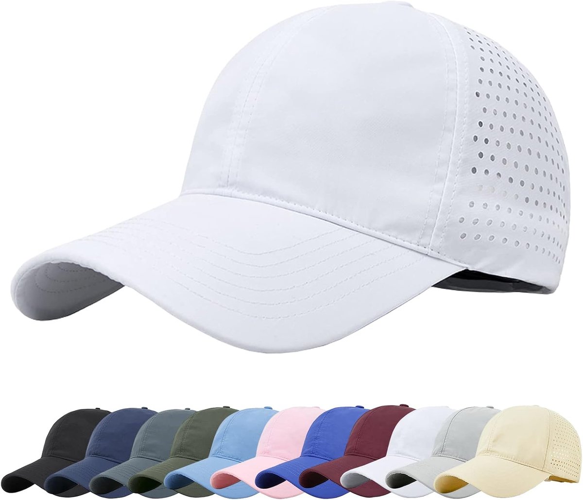Honkbalpet, opvouwbaar, voor buiten, SPF 50+, zonwering, ademend, voor de zomer, sneldrogend, uniseks