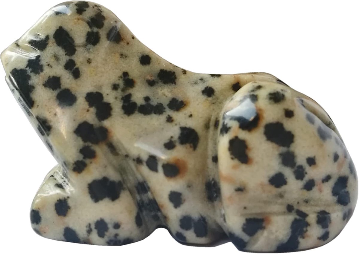 spekle kikkerkristallen en helende stenen figuren, 40 mm, handgesneden zakken, dierenkamer, decoratie, edelsteen