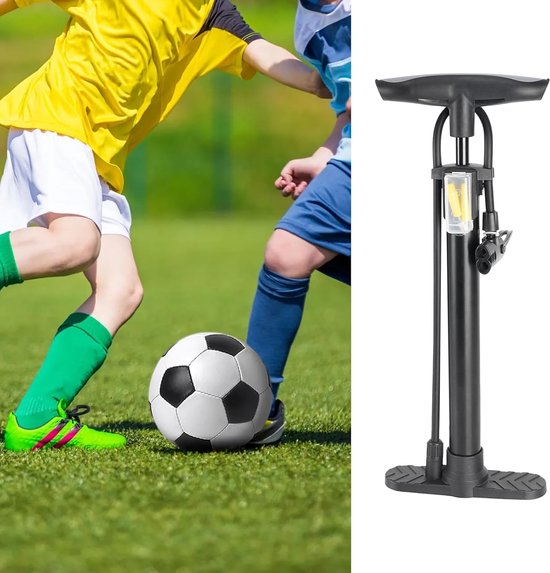 Fietspomp - Mobiele Compacte Pomp - Banden Oppompen - Gereedschapsloze Ventielwissel - 160 PSI - Zwart — afbeelding 5