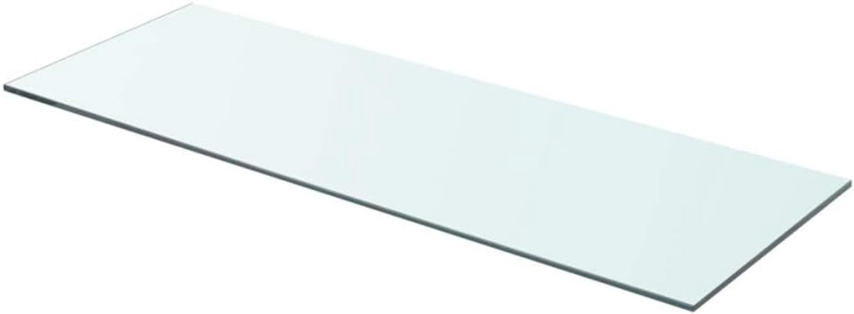 2 stuks legplanken, veiligheidsglasplanken, glasplank, glasplank, badkamerplank, glasplaat, glasplaat, inlegplank, glasplaat, 70 x 25 cm (l x b), max. draagvermogen 15 kg, transparant