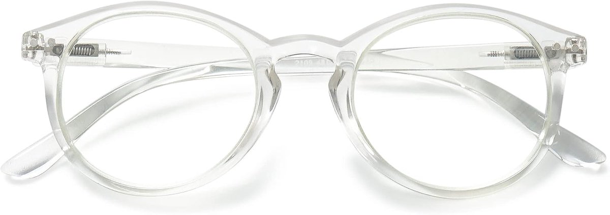 Mode Anti-blauw licht leesbril veerscharnier dames heren ronde leeshulp anti-vermoeidheid bril 1,0 1,25 1,5 1,75 2,0 2,25 2,5 2,75 3,0 3,5 4,0