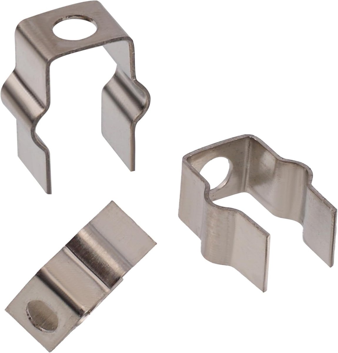 3st Metalen Montageclip, Onderdelen voor Stofzuigerrobots Compatibel met Shark IQ Robot Vacuum AI AV2501S Stofzuiger en Enkele Andere Modellen Zijborstel voor Vervanging