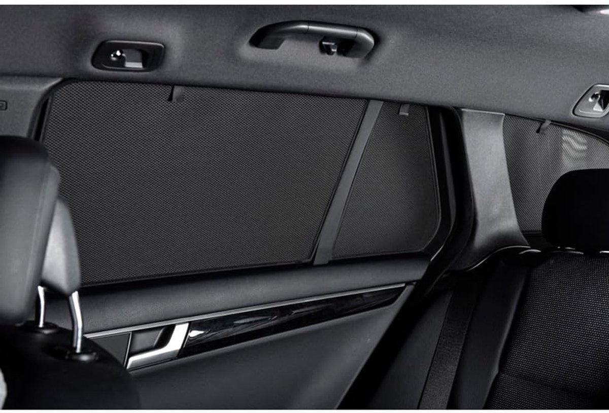 Car Shades (achterportieren) compatibel met Volkswagen ID.3 2020- & Cupra Born 2021- (2-delig) Pasklare Auto Zonwering