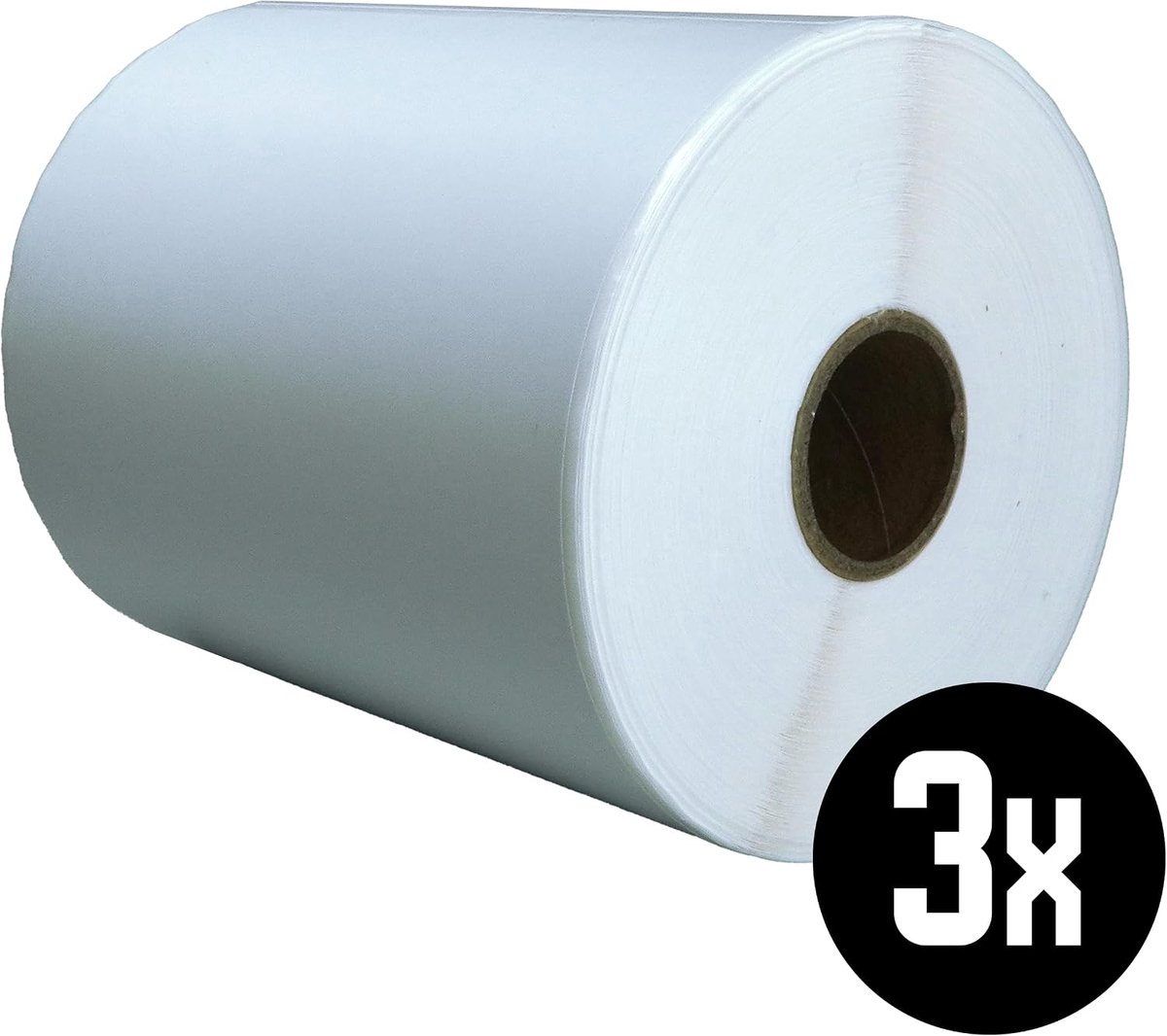 Zebra etiketten 102x190mm - 240 etiketten per rol - wit - permanent - ideaal voor verzending - SnelShoppen
