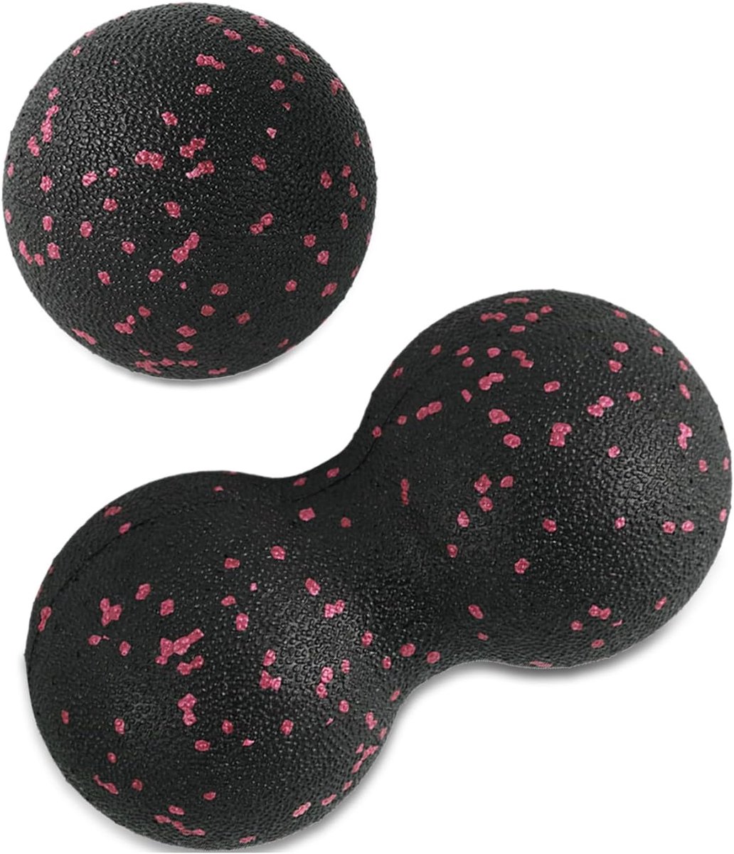 Massagebal set - duo ball klein - acupressuur - verlichting bij spierpijn - ShopVlot