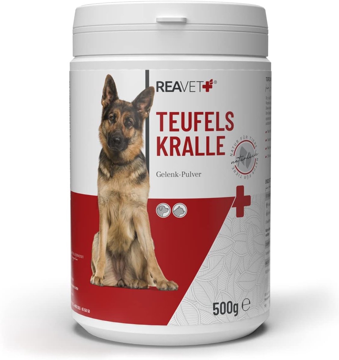 Jointpoeder voor honden en katten 500 g - Natuurlijk - Ondersteunt mobiliteit - Zonder toevoegingen - ShopVlot