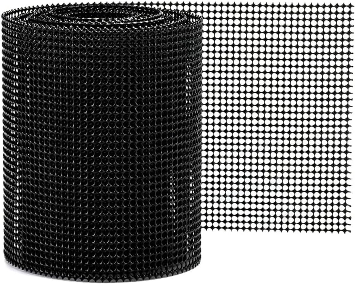 Joint grille 5 m × 8 cm - RVS ventilatierooster - Bescherming tegen insecten en knaagdieren - ShopVlot