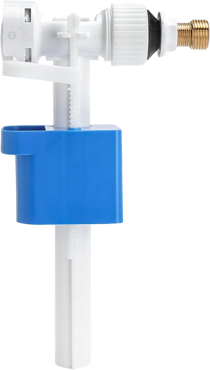 Vulventiel universeel G3/8 & G1/2 - Messing aansluiting - Instelbare waterhoeveelheid - Waterbesparend en geluidloos - ShopVlot