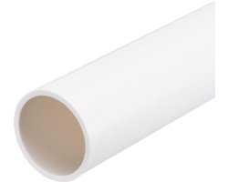 Ronde stijve pvc-slang, 28,6 mm, ID, 32 mm, OD 8 inch lengte, wit, zeer sterk, voor waterslangen, handwerk, kabelmantel