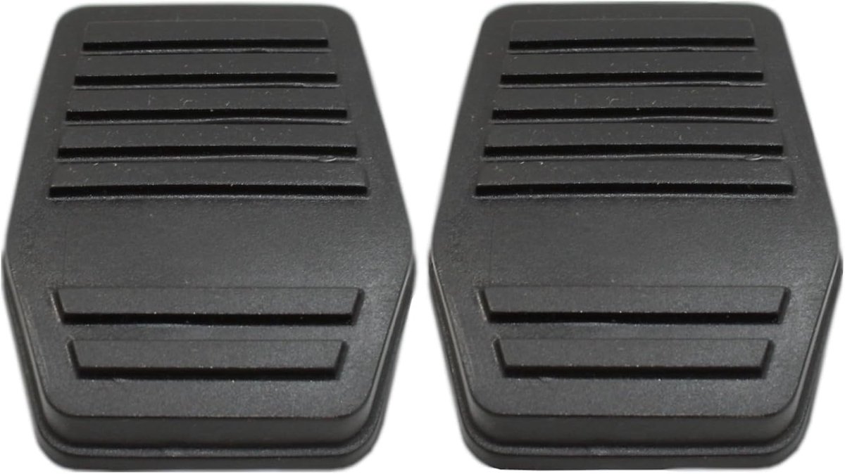 3L - Set van 2 rubberen rem- en koppelingspedaalpads voor Ford Transit Mk6 Mk7 Transit Tourneo Connect Focus Scorpio Cougar 94BB7A624AA 6789917 1076899