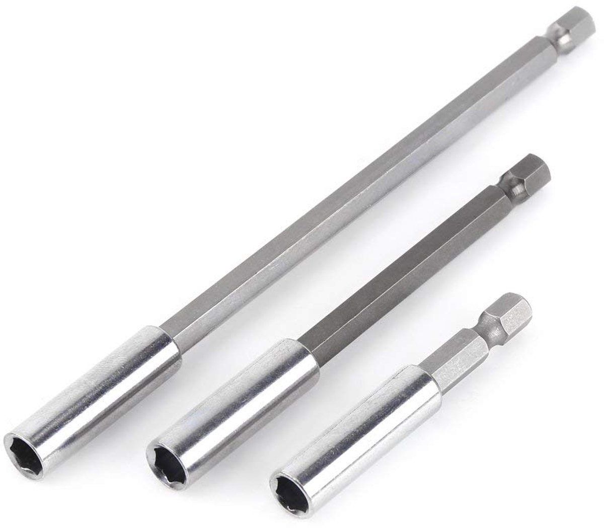 3 stuks Bithalter Boorhouder Magneetboor Schroevendraaier Bit Houder - 1/4 inch Zaagschacht