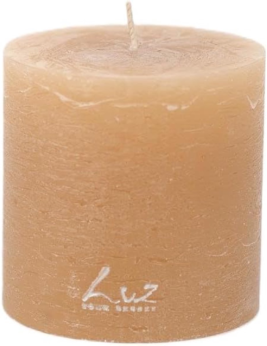 Stompkaarsen 9cm - Crème - Set van 2 - Creëer een sfeervolle ambiance - SnelShoppen