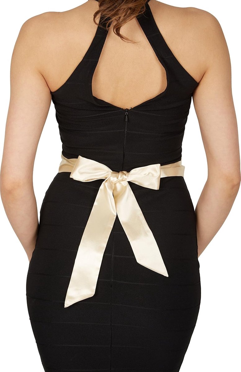 Satijnen Sjerp Tailleband Dames | Bruiloft & Bruidsmeisje, Afgewerkte Uiteinden, Strikken, Meerdere Breedtes En Lengtes, Obi, Doop