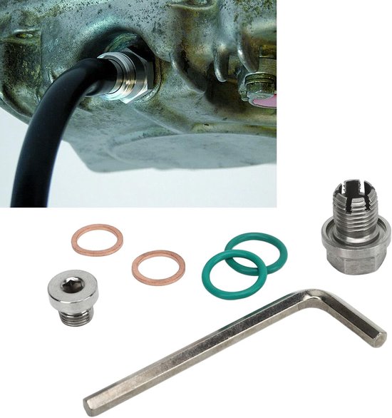 Oliepanschroefdraadreparatieset Lange Levensduur Overmaatse Aftapplug Hoogwaardige Auto Lekvrij (M12.1-1.5x15mm) — afbeelding 2