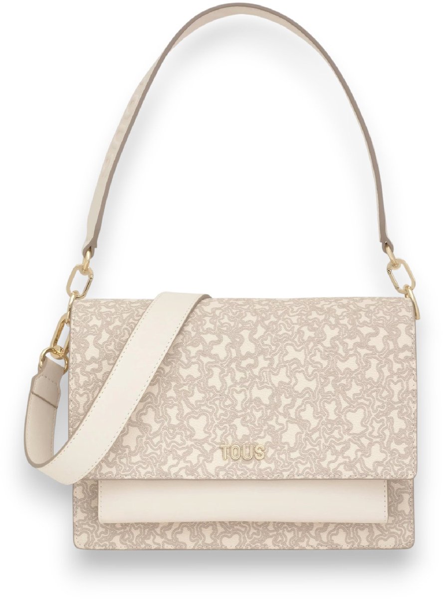 TOUS Audree K Mini Lines beige boodschappentas
